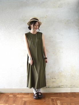 「and it_（アンドイット）のアイテム」を使った、fujii(and it_OFFICE)さん（レディース・162cm）の春コーディネート