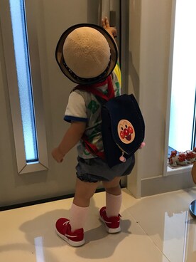 kanonさん（キッズ・70cm）の夏コーディネート