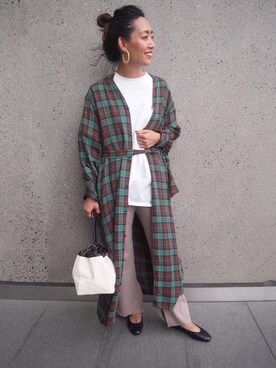 「ONE-PIECE」｜matsui11594さん（レディース・164cm）の夏コーディネート