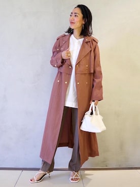 「BRACTMENT（ブラクトメント）のアイテム（ジャケット/アウター）」を使った、matsui11594さん（レディース・164cm）の春コーディネート