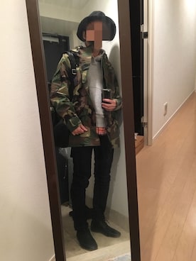 火焔太鼓さん（メンズ・170cm）の冬コーディネート