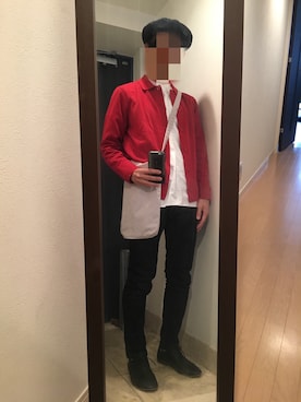 火焔太鼓さん（メンズ・170cm）の春コーディネート