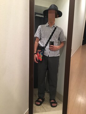 火焔太鼓さん（メンズ・170cm）の夏コーディネート