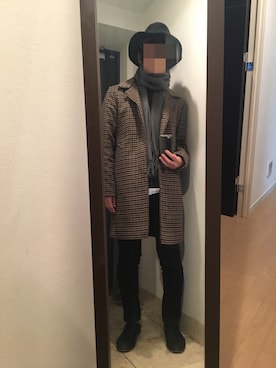 火焔太鼓さん（メンズ・170cm）の冬コーディネート