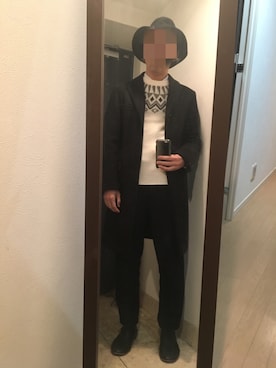 火焔太鼓さん（メンズ・170cm）の冬コーディネート