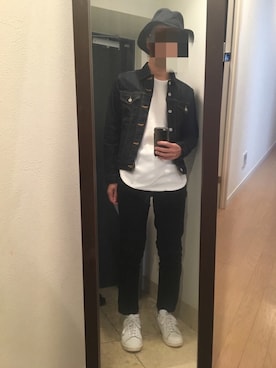 「JOURNAL STANDARD relume（ジャーナルスタンダード　レリューム）のアイテム（デニムジャケット）」を使った、火焔太鼓さん（メンズ・170cm）の秋コーディネート