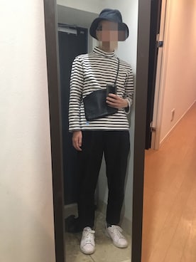 「orcival」｜「アイテム（アナログ腕時計）」を使った、火焔太鼓さん（メンズ・170cm）の春コーディネート