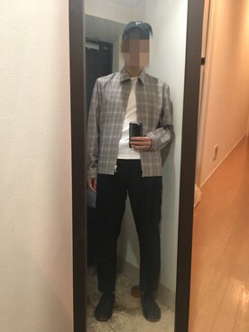 「417 EDIFICE（フォーワンセブンエディフィス）のアイテム（ブルゾン）」を使った、火焔太鼓さん（メンズ・170cm）の秋コーディネート