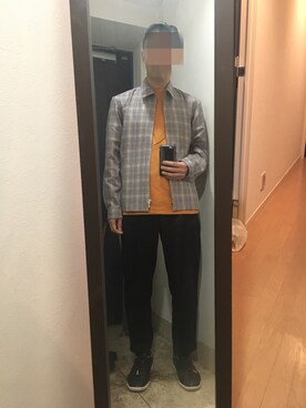「417 EDIFICE（フォーワンセブンエディフィス）のアイテム（ブルゾン）」を使った、火焔太鼓さん（メンズ・170cm）の秋コーディネート