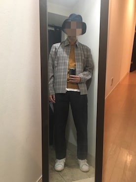 「417 EDIFICE（フォーワンセブンエディフィス）のアイテム（ブルゾン）」を使った、火焔太鼓さん（メンズ・170cm）の秋コーディネート