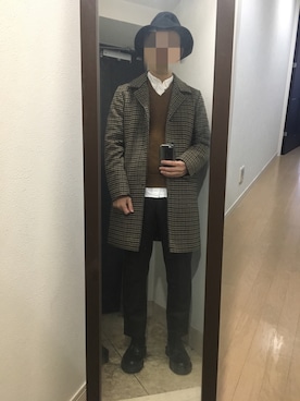 火焔太鼓さん（メンズ・170cm）の冬コーディネート