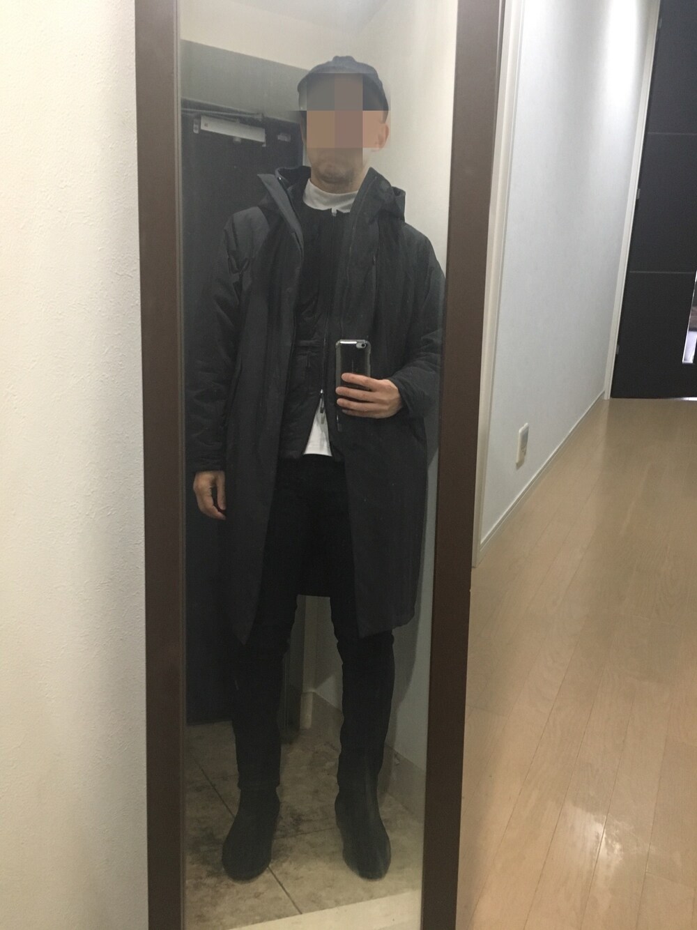 NANO universe（ナノユニバース）の「機能中綿ロングモッズコート