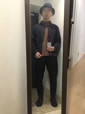 「417 EDIFICE（フォーワンセブンエディフィス）のアイテム（ブルゾン）」を使った、火焔太鼓さん（メンズ・170cm）の秋コーディネート