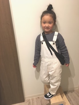 N2さん（キッズ・100cm）の冬コーディネート