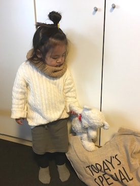 N2さん(キッズ・90cm)の冬コーディネート