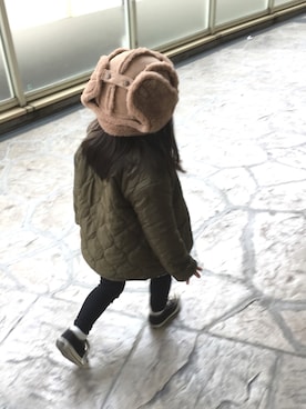 N2さん(キッズ・100cm)の冬コーディネート