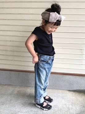 N2さん（キッズ・100cm）の夏コーディネート