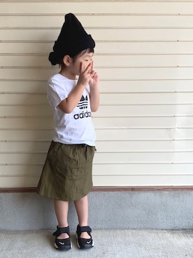 N2さん（キッズ・110cm）の秋コーディネート