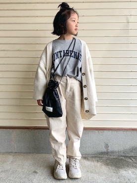 N2さん（キッズ・120cm）の春コーディネート