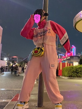 「KIKIのアイテム」を使った、ユメハラさん（レディース・151cm）の春コーディネート