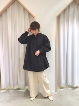 「POU DOU DOU（プードゥドゥ）のアイテム」を使った、kondoさん（レディース・156cm）の冬コーディネート