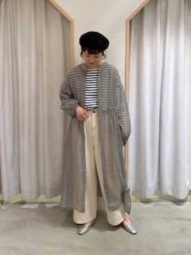 kondoさん（レディース・156cm）の春コーディネート