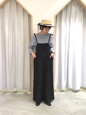 「pou dou dou」｜kondoさん（レディース・156cm）の春コーディネート
