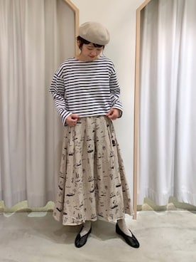 「ボーター」｜kondoさん（レディース・156cm）の春コーディネート