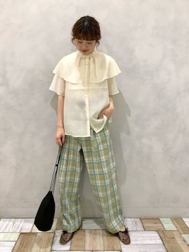 「ケープ」｜kondoさん（レディース・156cm）の夏コーディネート