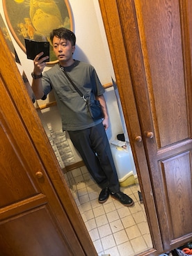 「O-NINE（オーナイン）のアイテム」を使った、fashion_maigoさん（メンズ・170cm）の夏コーディネート