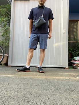 「O-NINE（オーナイン）のアイテム」を使った、fashion_maigoさん（メンズ・170cm）の夏コーディネート