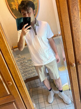 「エアリズム」｜fashion_maigoさん（メンズ・170cm）の夏コーディネート