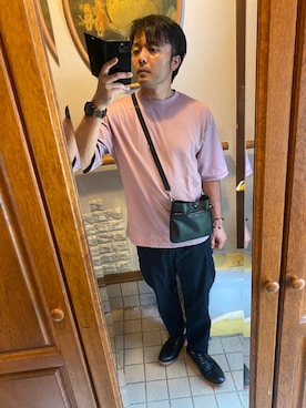 「O-NINE（オーナイン）のアイテム」を使った、fashion_maigoさん（メンズ・170cm）の夏コーディネート