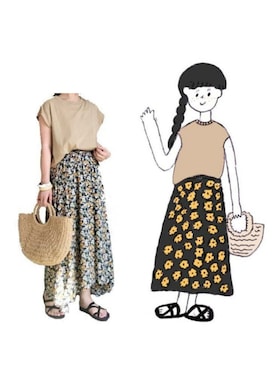 前髪さんのコーディネート