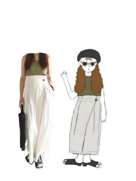 前髪さんのコーディネート