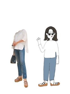 前髪さんのコーディネート