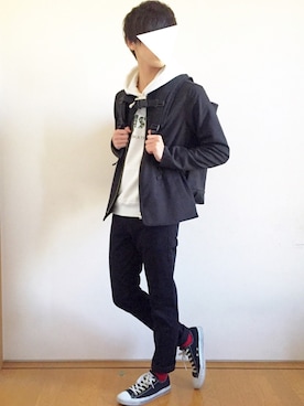 Mochiさん(メンズ・172cm)の冬コーディネート