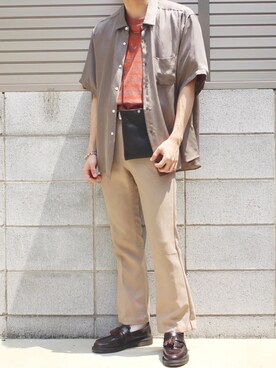 Mochiさん（メンズ・172cm）の夏コーディネート