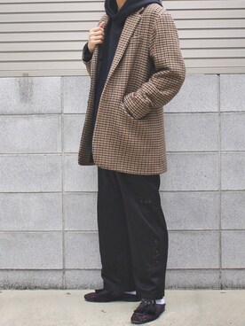 「Journal Standard TRISECT（トライセクト）のアイテム（ジャケット/アウター）」を使った、Mochiさん（メンズ・172cm）の秋コーディネート