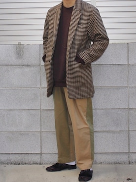 「Journal Standard TRISECT（トライセクト）のアイテム（ジャケット/アウター）」を使った、Mochiさん（メンズ・172cm）の秋コーディネート