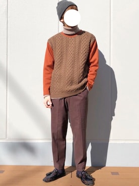 Mochiさん(メンズ・172cm)の冬コーディネート