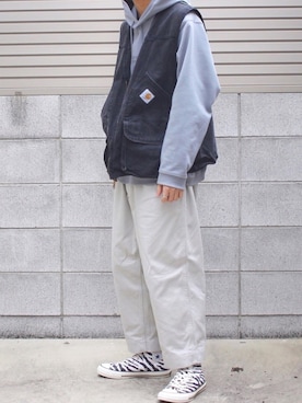 「Journal Standard TRISECT（トライセクト）のアイテム（トップス）」を使った、Mochiさん（メンズ・172cm）の春コーディネート