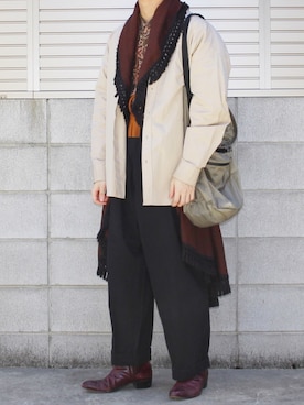 「Journal Standard TRISECT（トライセクト）のアイテム（トップス）」を使った、Mochiさん（メンズ・172cm）の春コーディネート
