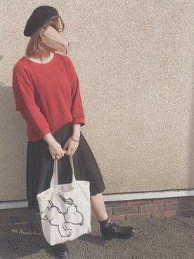 h!karuさん（レディース・160cm）の秋コーディネート