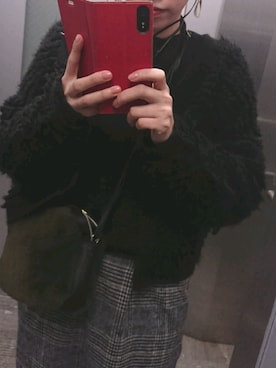 「MISTICKS（ミスティックス）のアイテム」を使った、cchさん（レディース・158cm）の冬コーディネート