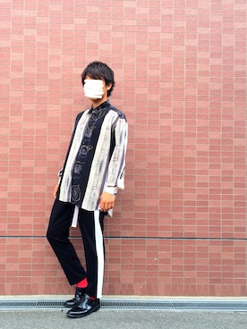 「lot holon」｜KAZさん（メンズ・173cm）の春コーディネート