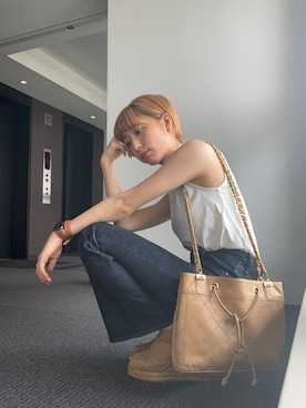 「シンフルコーデ」｜「アイテム（腕時計）」を使った、taekkyさん（レディース・160cm）の秋コーディネート