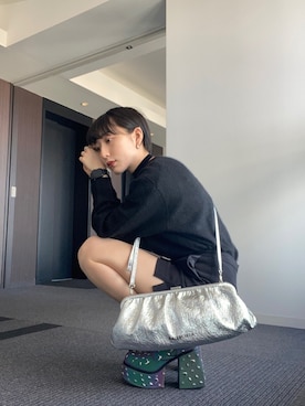 「アイテム（腕時計）」を使った、taekkyさん（レディース・160cm・20代）の冬コーディネート
