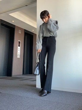 「おとなコーデ」｜「アイテム（ブーツ）」を使った、taekkyさん（レディース・160cm）の春コーディネート