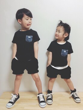 1keiさん（キッズ・110cm）の春コーディネート